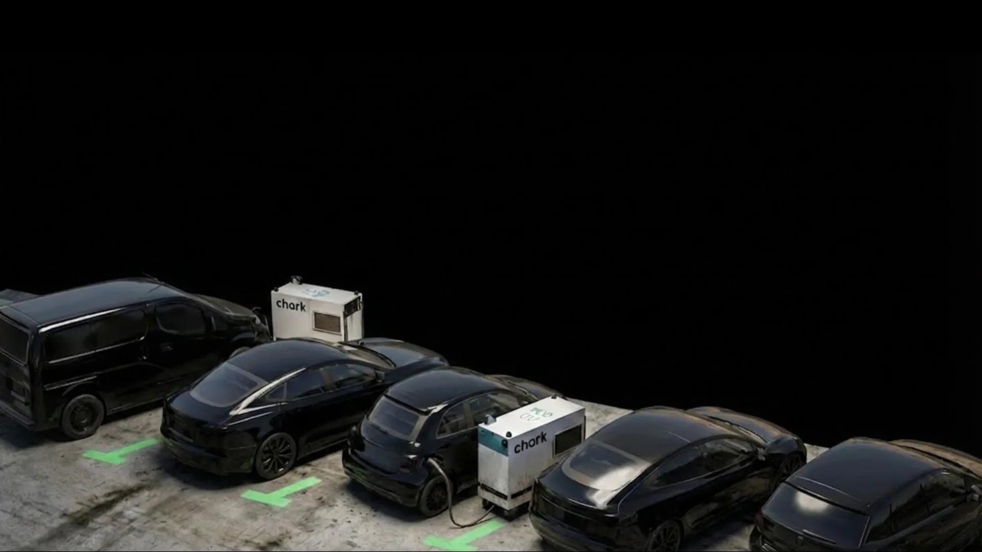 Flotta EV con ricarica Chark